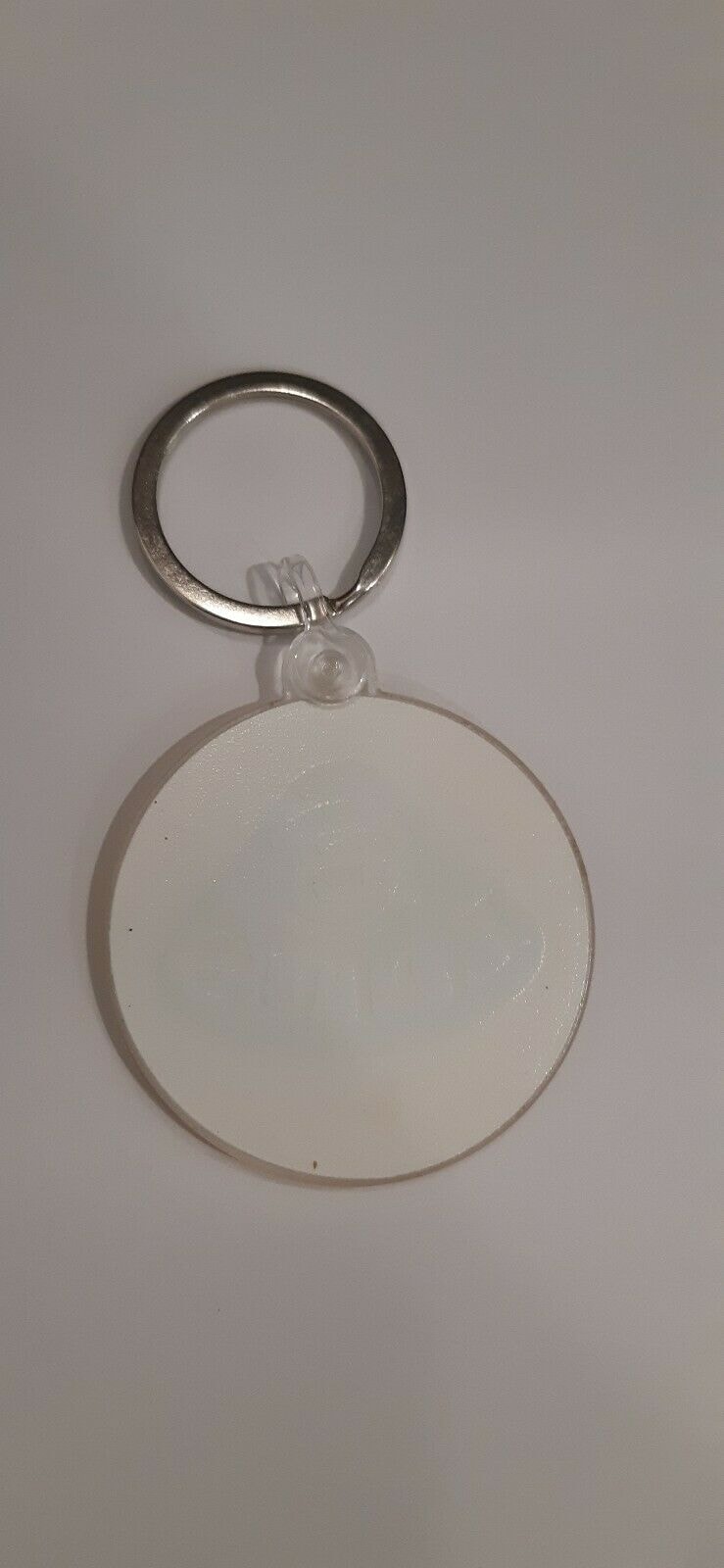 Key Ring Keychain Lotus Round logo