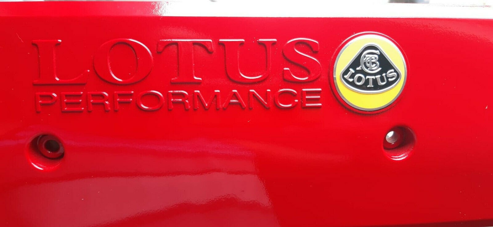 Lotus Aluminum Badge emblem valve cover Elise Exige Evora